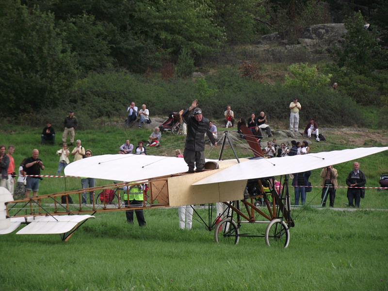 Oldtimer Flugzeug Bleriot XI